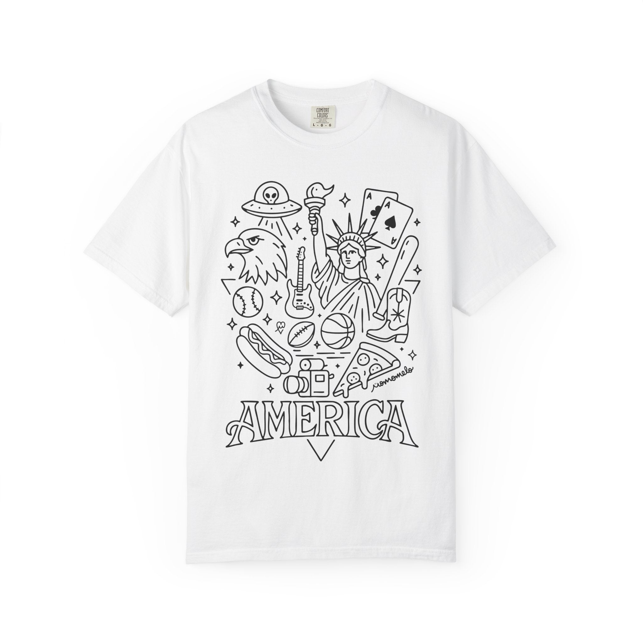 American Fourth of July Unisex T-shirt