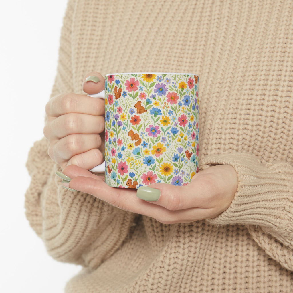 Kawaii floral Mug